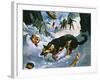 Rescue in the Snow-McConnell-Framed Giclee Print