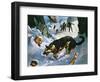 Rescue in the Snow-McConnell-Framed Premium Giclee Print