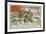 Rescue of Duruof and His Wife after their Balloon Crashed in the North Sea, 1874-null-Framed Giclee Print