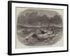 Rescue of the Crew of the Steamer Shamrock, of Dublin, by the Lowestoft Life-Boat-Edwin Weedon-Framed Giclee Print
