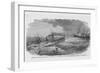 Rescue of the Steamer "Governor"-Frank Leslie-Framed Art Print