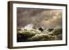 Rescue on the Goodwin Sands by the North Deal Lifeboat-Edward William Cooke-Framed Giclee Print