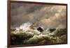 Rescue on the Goodwin Sands by the North Deal Lifeboat-Edward William Cooke-Framed Giclee Print