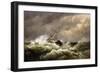 Rescue on the Goodwin Sands by the North Deal Lifeboat-Edward William Cooke-Framed Premium Giclee Print