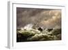 Rescue on the Goodwin Sands by the North Deal Lifeboat-Edward William Cooke-Framed Premium Giclee Print