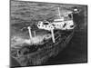 Rescue Operation of Grounded Oil Tanker-null-Mounted Photographic Print