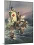 Rescue Rafts-Achille Beltrame-Mounted Art Print