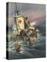 Rescue Rafts-Achille Beltrame-Stretched Canvas