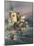 Rescue Rafts-Achille Beltrame-Mounted Art Print