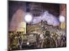 Rescue Workers at World Trader Center Site-null-Mounted Giclee Print