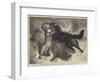 Rescued from the Wolf-Samuel John Carter-Framed Giclee Print