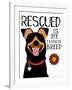 Rescued is my Favorite Breed-Ginger Oliphant-Framed Art Print