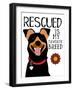 Rescued is my Favorite Breed-Ginger Oliphant-Framed Art Print