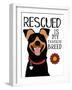 Rescued is my Favorite Breed-Ginger Oliphant-Framed Art Print