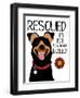 Rescued is my Favorite Breed-Ginger Oliphant-Framed Art Print