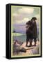 Rescued-Newell Convers Wyeth-Framed Stretched Canvas