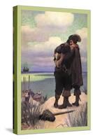 Rescued-Newell Convers Wyeth-Stretched Canvas