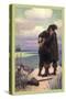 Rescued-Newell Convers Wyeth-Stretched Canvas