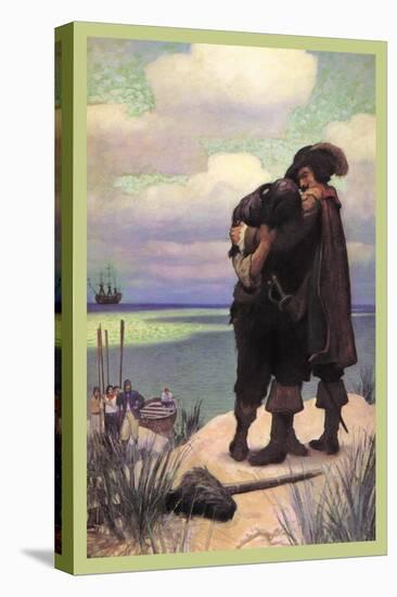 Rescued-Newell Convers Wyeth-Stretched Canvas
