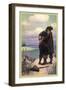 Rescued-Newell Convers Wyeth-Framed Art Print