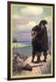 Rescued-Newell Convers Wyeth-Framed Art Print