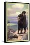 Rescued-Newell Convers Wyeth-Framed Stretched Canvas