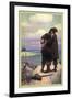 Rescued-Newell Convers Wyeth-Framed Art Print