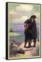 Rescued-Newell Convers Wyeth-Framed Stretched Canvas