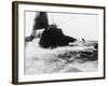 Rescuing of the Wolfrock Lighthouse Cew-null-Framed Photographic Print