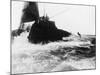 Rescuing of the Wolfrock Lighthouse Cew-null-Mounted Photographic Print