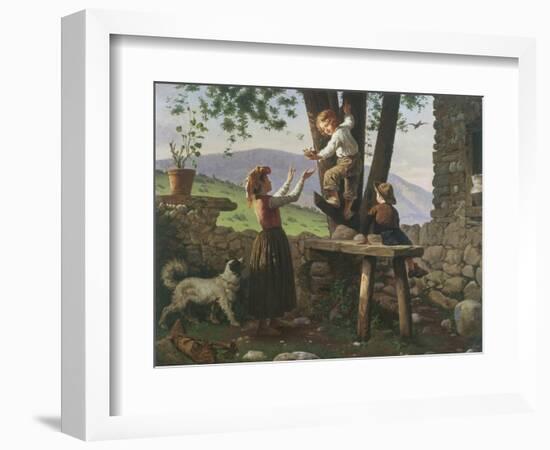 Rescuing the Birdsnest-Antonio Paoletti-Framed Giclee Print