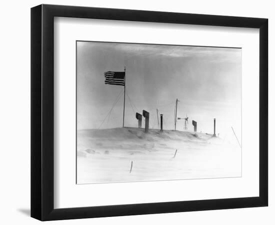 Research Building in Antarctica-null-Framed Photographic Print