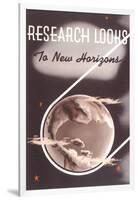 Research Looks to New Horizons-null-Framed Art Print