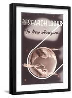Research Looks to New Horizons-null-Framed Art Print
