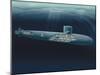 Research Submarine-Henning Dalhoff-Mounted Premium Photographic Print