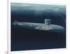 Research Submarine-Henning Dalhoff-Framed Photographic Print