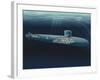 Research Submarine-Henning Dalhoff-Framed Photographic Print