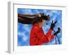 Researcher Wearing Virtual Reality Headset-null-Framed Photographic Print
