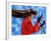 Researcher Wearing Virtual Reality Headset-null-Framed Photographic Print