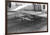 Reserved Bench-Jack Delano-Framed Photographic Print