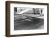 Reserved Bench-Jack Delano-Framed Photographic Print