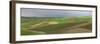 Reservoir and green fields near Fes, Moulay Yacoub Province, Fes-Boulemane, Morocco-null-Framed Photographic Print