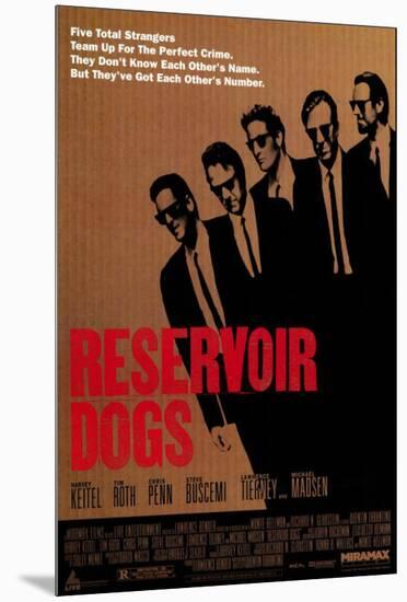 Reservoir Dogs-null-Mounted Poster