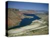 Reservoir on Green River, in the Flaming Gorge National Recreation Area, Utah Wyoming Border, USA-Waltham Tony-Stretched Canvas