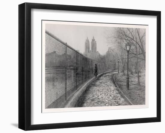 Reservoir Self Portrait, 1988-Max Ferguson-Framed Giclee Print