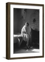 Resettled Farm Child-Dorothea Lange-Framed Art Print