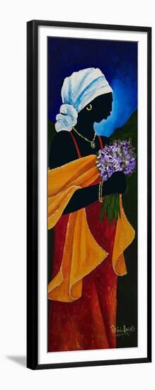 Resham shawl, 2018-Patricia Brintle-Framed Giclee Print