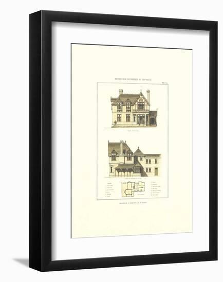 Résidence a Wootton. Ile de Wight-Archive-Framed Art Print