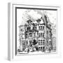 Residence Corner Eight Avenue and Berkeley Street, Brooklyn. F. Carles Merry, Architect. Illustrati-Oleg Golovnev-Framed Photographic Print