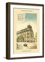 Residence in Geneva-Lombard-Framed Art Print